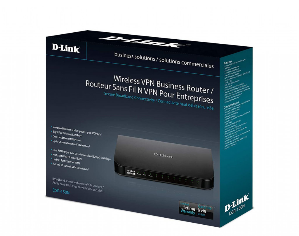 روتر VPN بی‌سیم دی لینک مدل DSR-150N